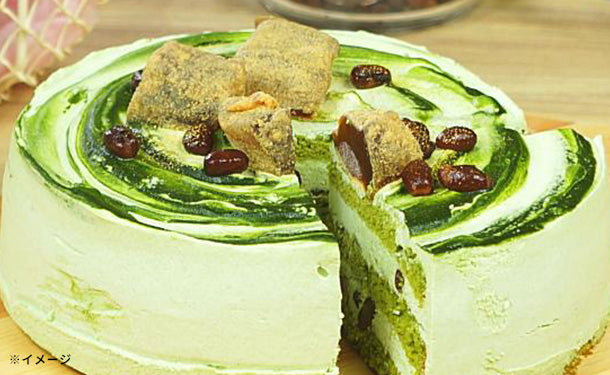 黒糖わらびもちと八女抹茶クリームのケーキ 5号」のお得通販