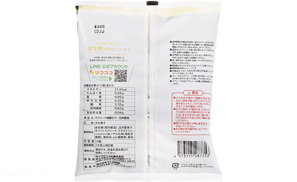 「チアシード蒟蒻ゼリー 日向夏味」