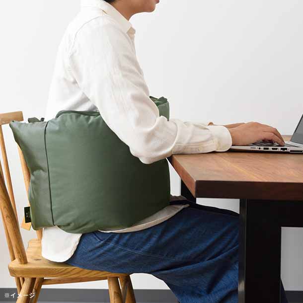 BRUNO マルチクッションLとSセットで　新品  緑ベルト Hutte メッセンジャーバッグ S ライトグレーの通販 | BRUNO online