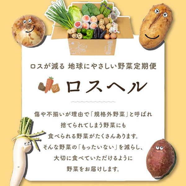 「ロスへル×Kuradashi わくわくロス野菜ボックス（L）」