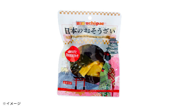 日本のおそうざい「国産竹の子と昆布の炊き合わせ」4パック