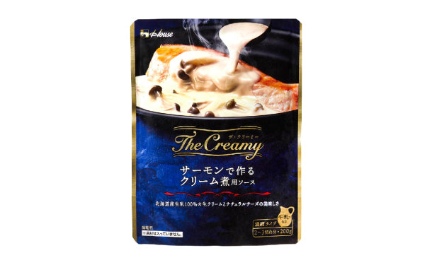 ハウス食品「The Creamyサーモンで作るクリーム煮用ソース」200g×48個