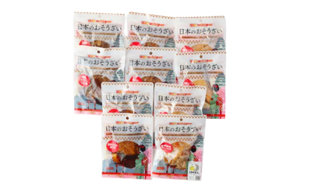 日本のおそうざい「肉と魚の贅沢和惣菜5種セット」計10パック