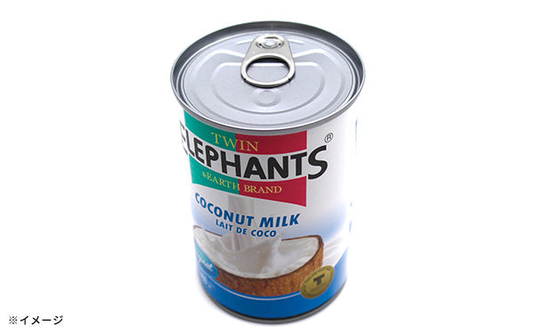 TWIN ELEPHANTS「ココナッツミルク」400ml×4缶