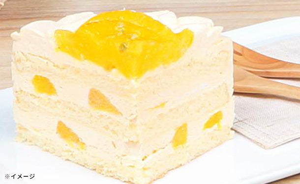 スペイン産「オレンジづくしのショートケーキ 5号」