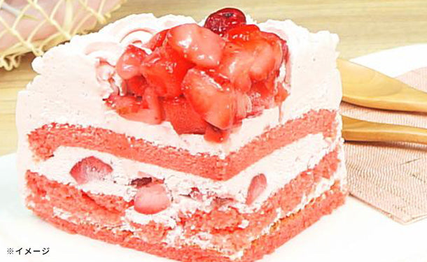 「ピンクの ショートケーキ 5号」