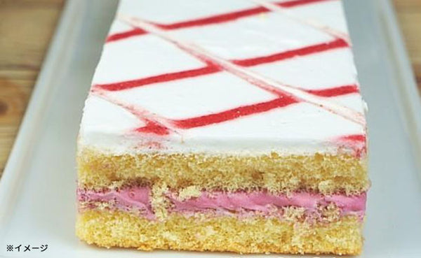 「フリーカットケーキ 苺のショートケーキ」