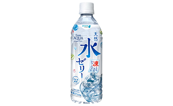 From AQUA「天然水ゼリー」515g×48本