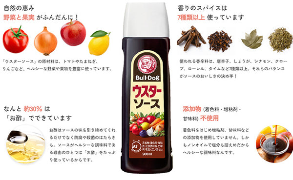ブルドック「ウスターソース」
