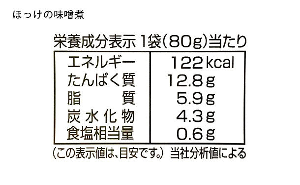 北海道産「調理済み ほっけ4種」80g×各6個