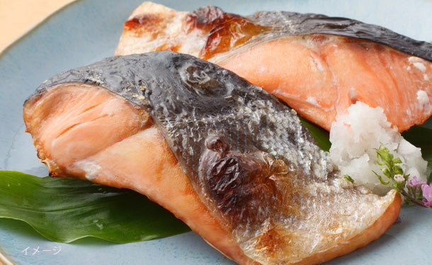 鮭　二匹 鮭の焼き魚二種（西京焼・照焼）と昆布〆ギフト（3種5pc