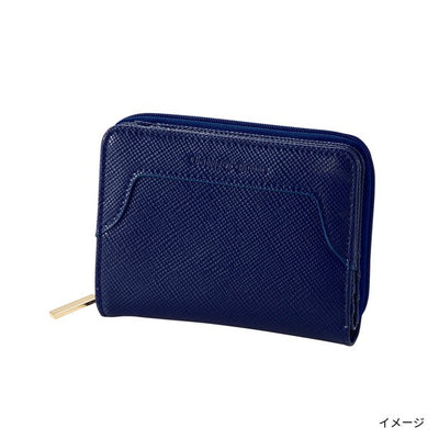 クリオブルー「折財布（ネイビー）」