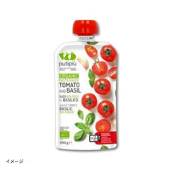 「オーガニックパスタソーストマト&バジル」200g