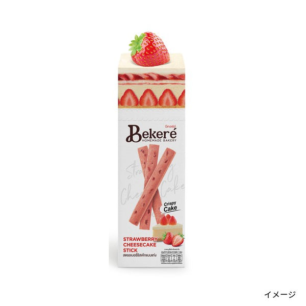 ベケレ「クリスピーケーキスティック ストロベリーチーズケーキ」
