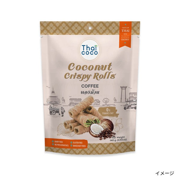 THAICOCO「ココナッツクリスピー （コーヒー風味）」