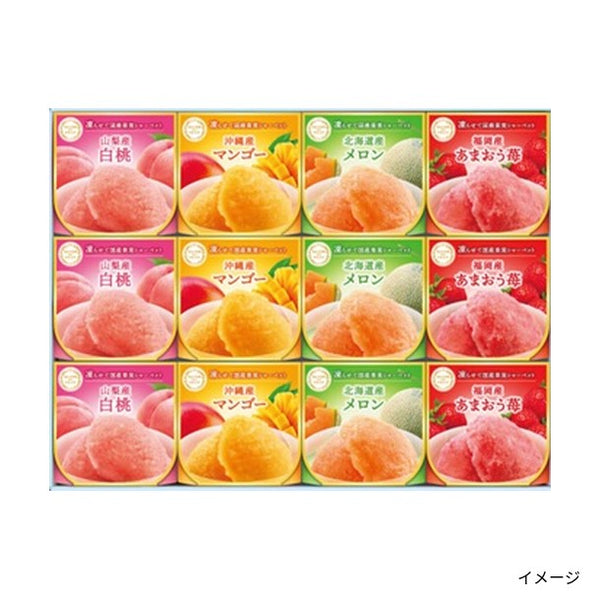「セゾン デュ フリュイ 凍らせて国産果実シャーベット（SS-30D）」