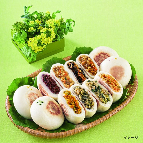 信州 小川の庄「縄文おやき しめじ野菜」