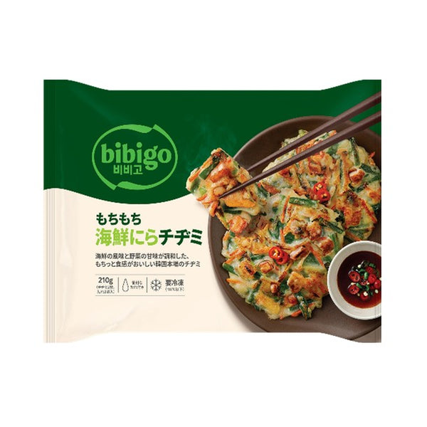 bibigo「もちもち海鮮にらチヂミ」