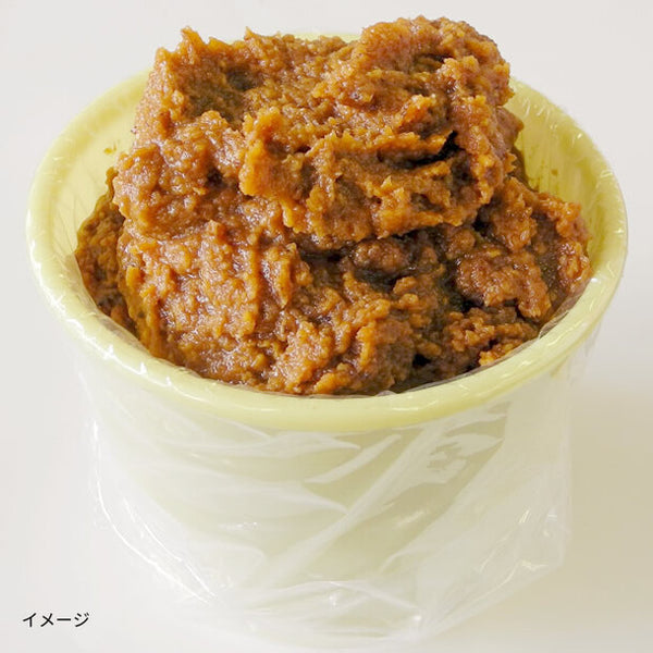 「おばあちゃんの手づくり丹波黒大豆入り味噌 かご入り」