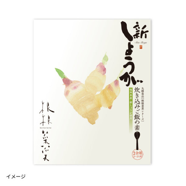 「新しょうがの炊き込みご飯の素 2合炊き用」