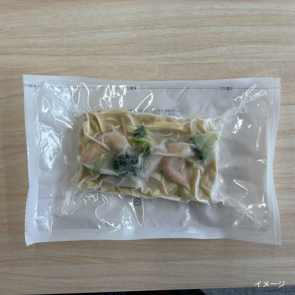 「海鮮と野菜のクリームパスタ」