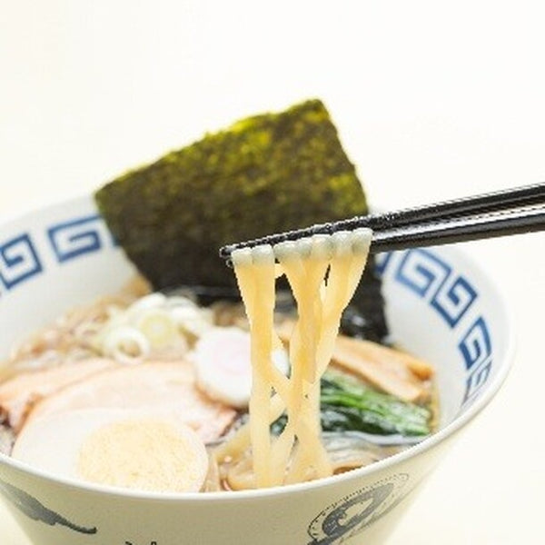 「生姜醤油スープで食べるおこめっと麺」