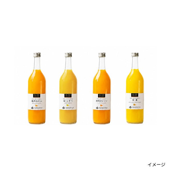 和歌山県産「柑橘ジュース詰合せ（おまかせ3種類）」