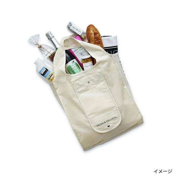 DEAN ＆ DELUCA「ショッピングバッグナチュラル」
