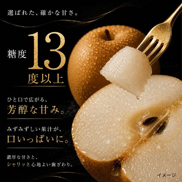 鳥取県産「梨 新甘泉（7-8玉入り）」