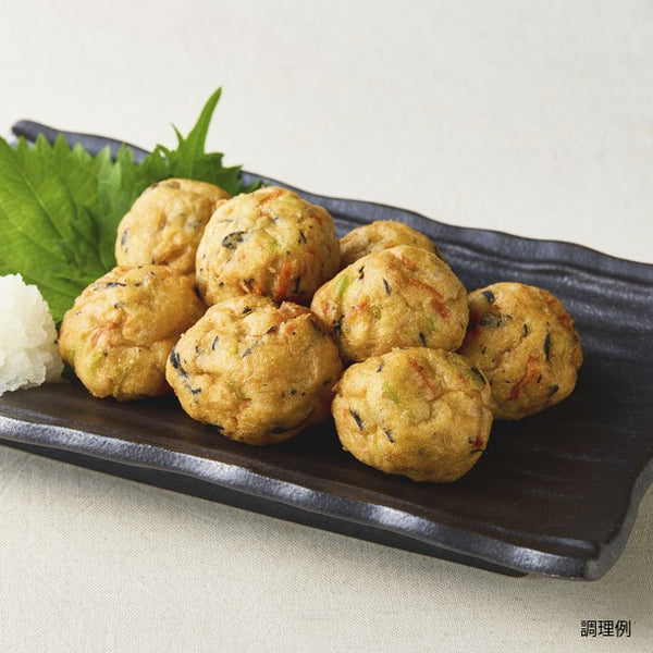 「えびと5種具材のふんわり揚げ」