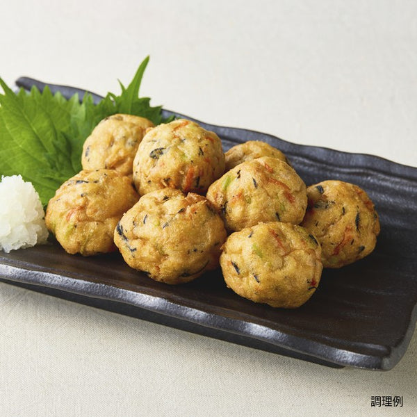 「えびと5種具材のふんわり揚げ」