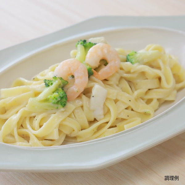 「海鮮と野菜のクリームパスタ」