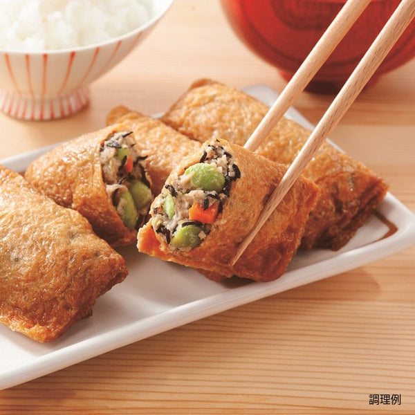 「枝豆とひじきの味付けいなり」