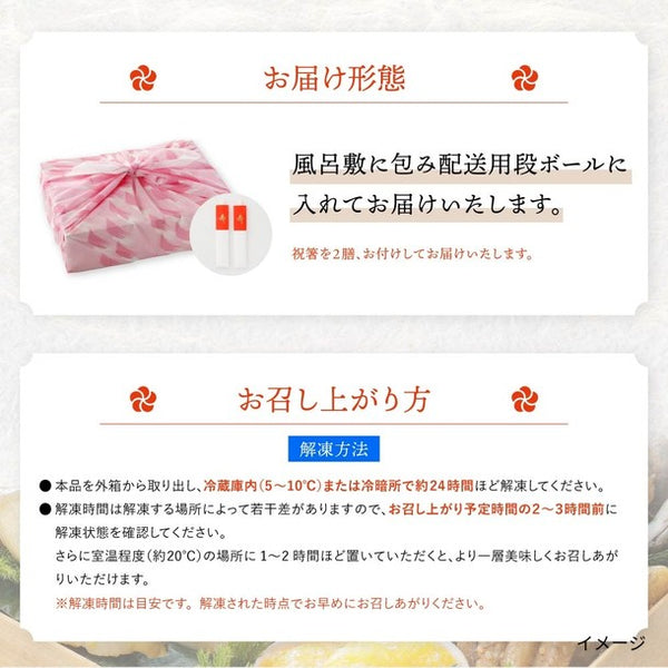 2027おせち「名古屋 八百彦本店 和・洋風一段重」