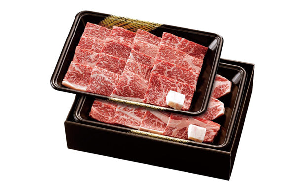 宮崎牛 5等級焼肉（肩ロース・もも）」各400g（SL-670）の通販