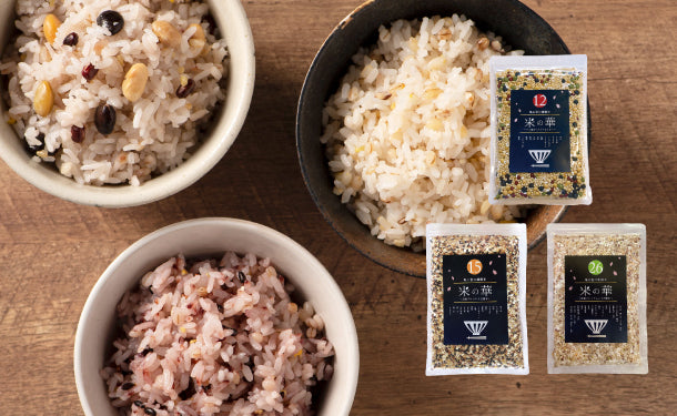 「米の華 3種類食べ比べセット」500g×3袋