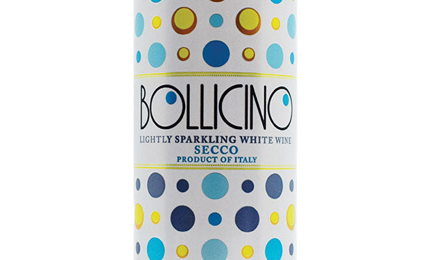 イタリア産 白発泡「ドネリ ボッリチーノ フリッツァンテ ビアンコ」200ml×24缶
