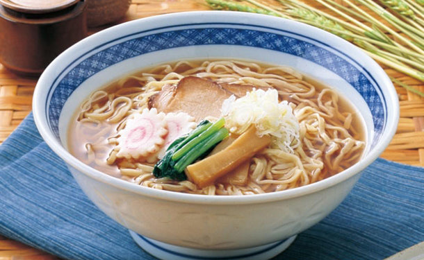 「喜多方“生”ラーメン（醤油スープ付）」12食（47B-107）