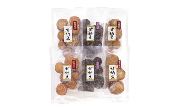 「茨城県産薩摩芋 お芋の甘なっとう詰合せ」計6袋（RB-272）