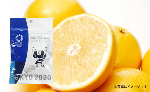 「東京2020オリンピックマスコット グレープフルーツ飴」70g×24袋