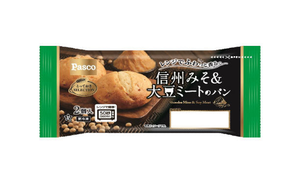 Pasco「信州みそ＆大豆ミートのパン」18袋