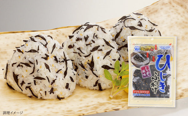 山忠「国産 ひじきふりかけ しそ風味ソフトタイプ」50g×10袋【ネコポス便】