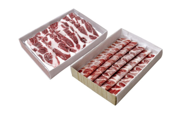 「スペイン産イベリコ豚しゃぶしゃぶ肉と焼肉セット」計600g（RE-408）