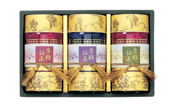 「静岡銘茶（玉露 柏木・煎茶 禅・煎茶 空）」200g×各1缶（SL-580）