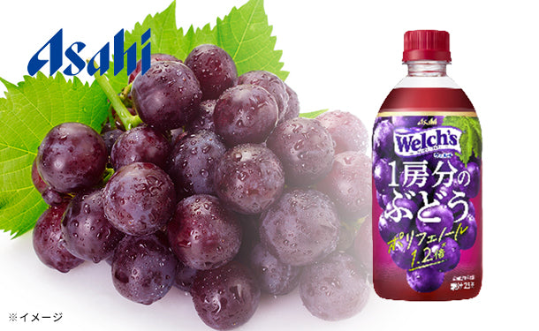 アサヒ飲料「Welch's1房分のぶどう」470ml×48本の通販