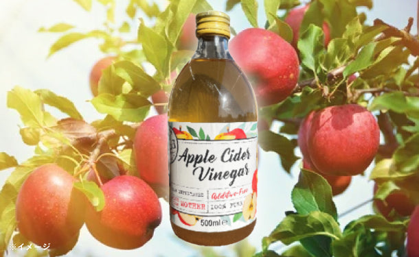 リンゴ酢 4本 - 健康用品