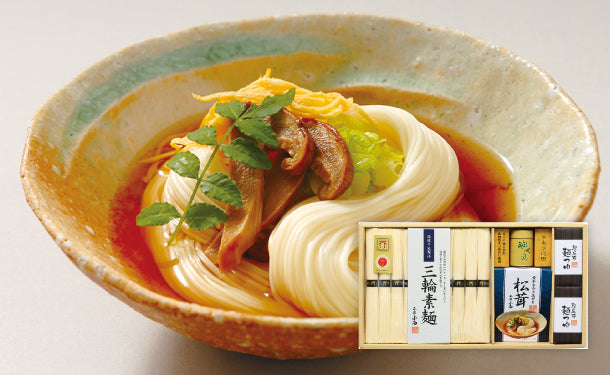 「柚子七味で食べる三輪素麺セット（YSM-30）」4箱