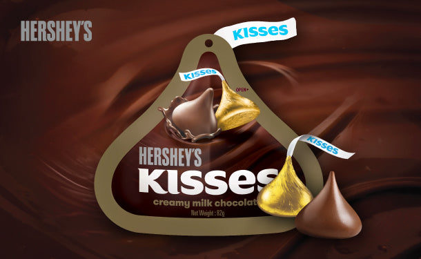 HERSHEY'S「キスチョコレート クリーミーミルク」18袋の通販