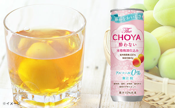 The CHOYA「酔わない本格梅酒仕込み」250ml×30缶
