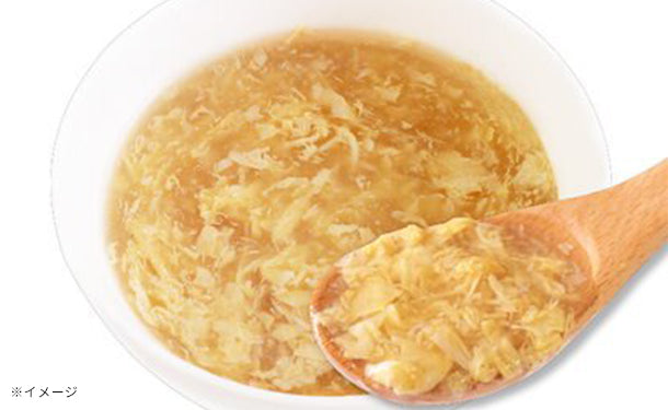 おうちで町中華「フリーズドライ ふわとろたまごスープ」20食セット【メール便】